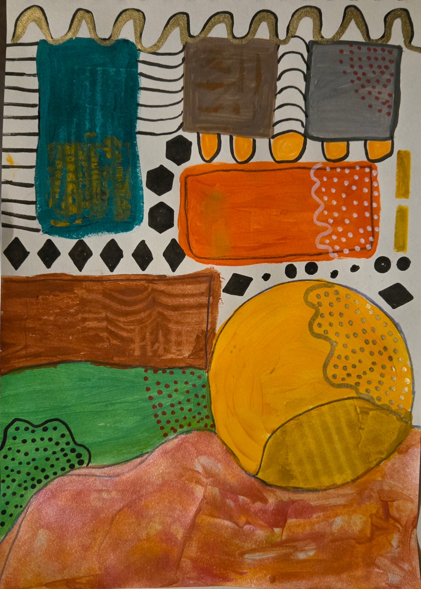 Golden Harvest 9x12