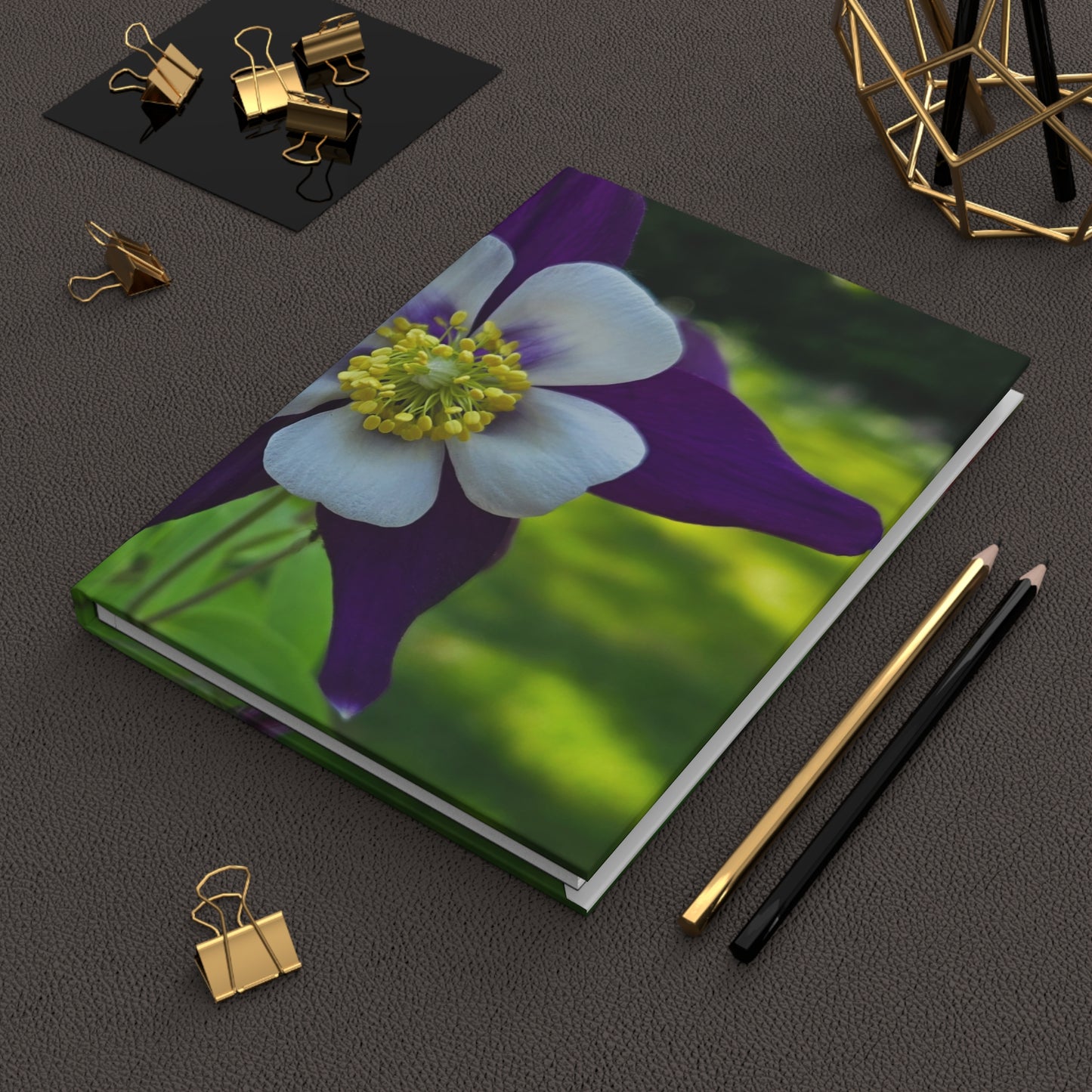 Floral Hardcover Journal - Inspirational Flower Design for Nature Lovers