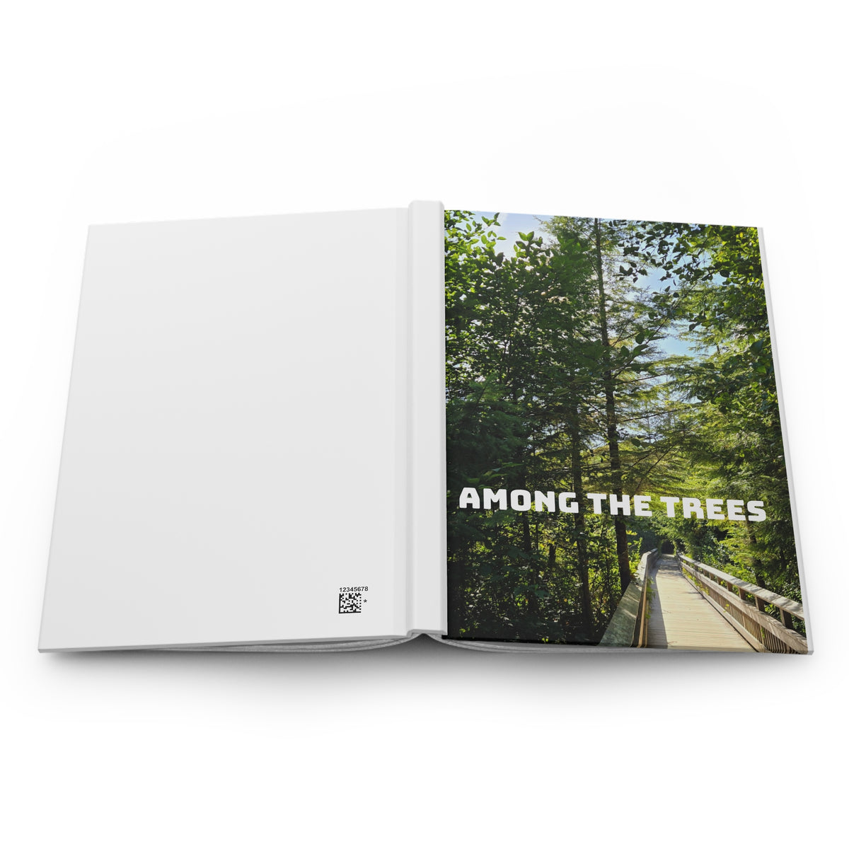 Among the Trees Hardcover Journal — Lined Nature Notebook for Hiking, Travel & Mindfulness