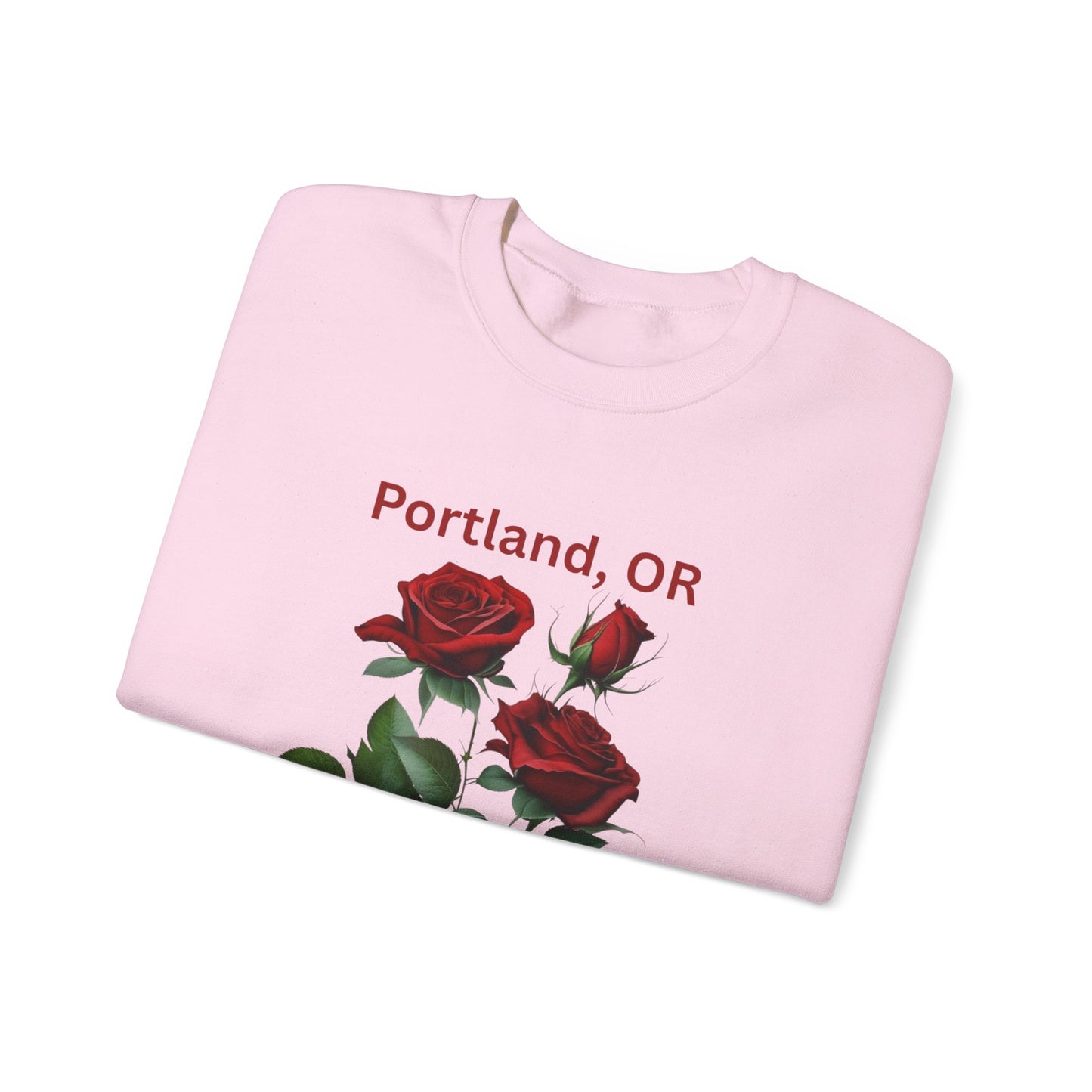 CUSTOM order: crewneck Sweatshirt - Portland, OR Rose City Design