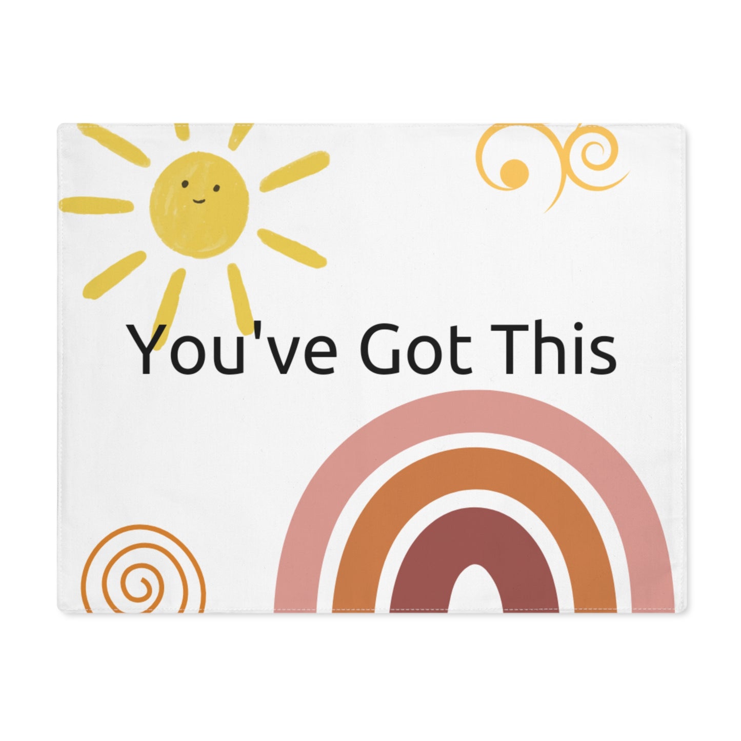 Motivational Placemat - You’ve Got This - Bright and Cheerful Kitchen Decor