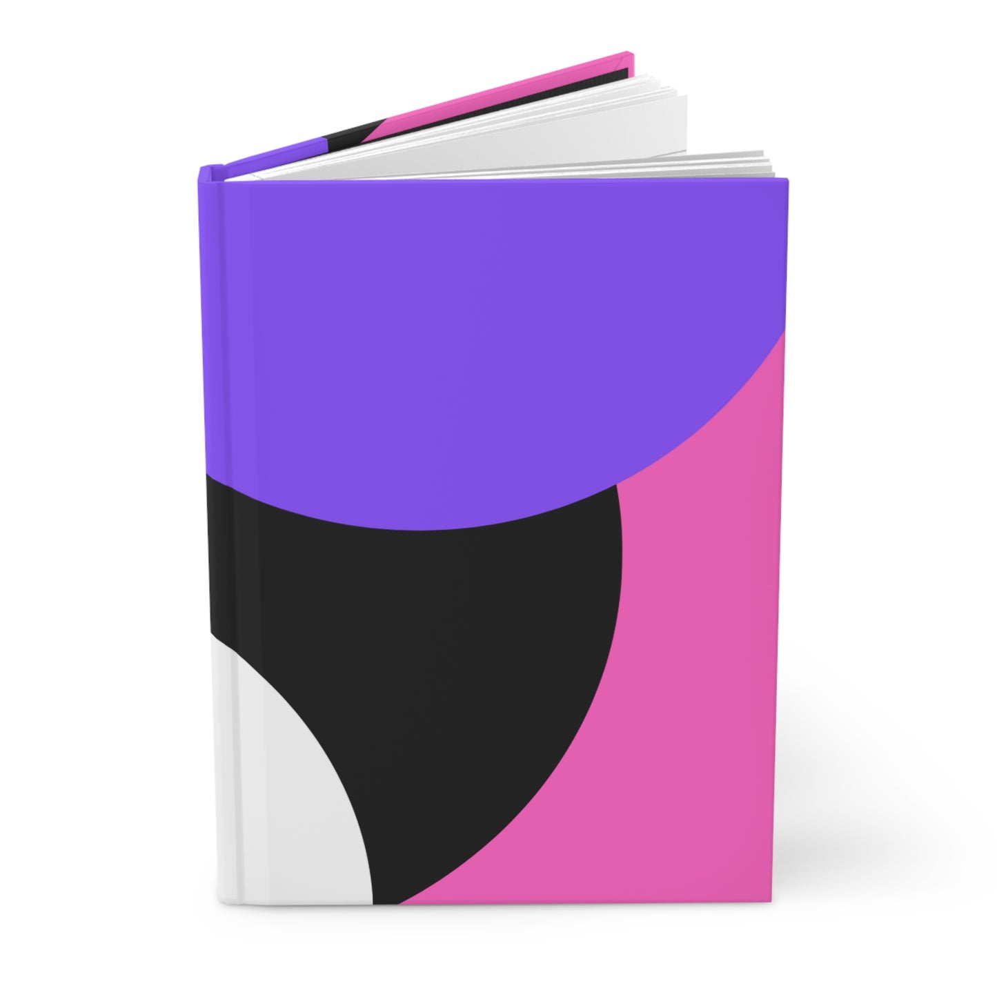 Matte Journal Geometric Abstract Circle Design