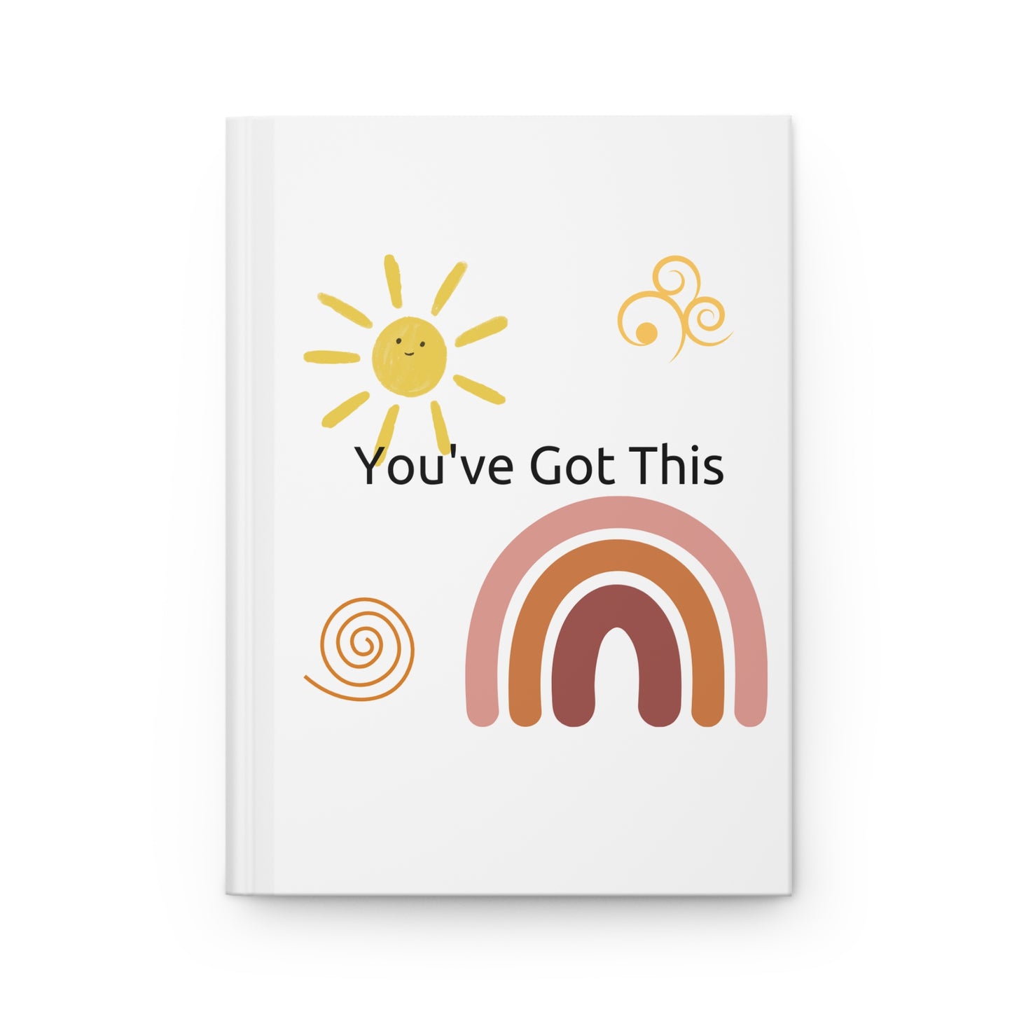 Motivational Hardcover Journal - "You've Got This" Design