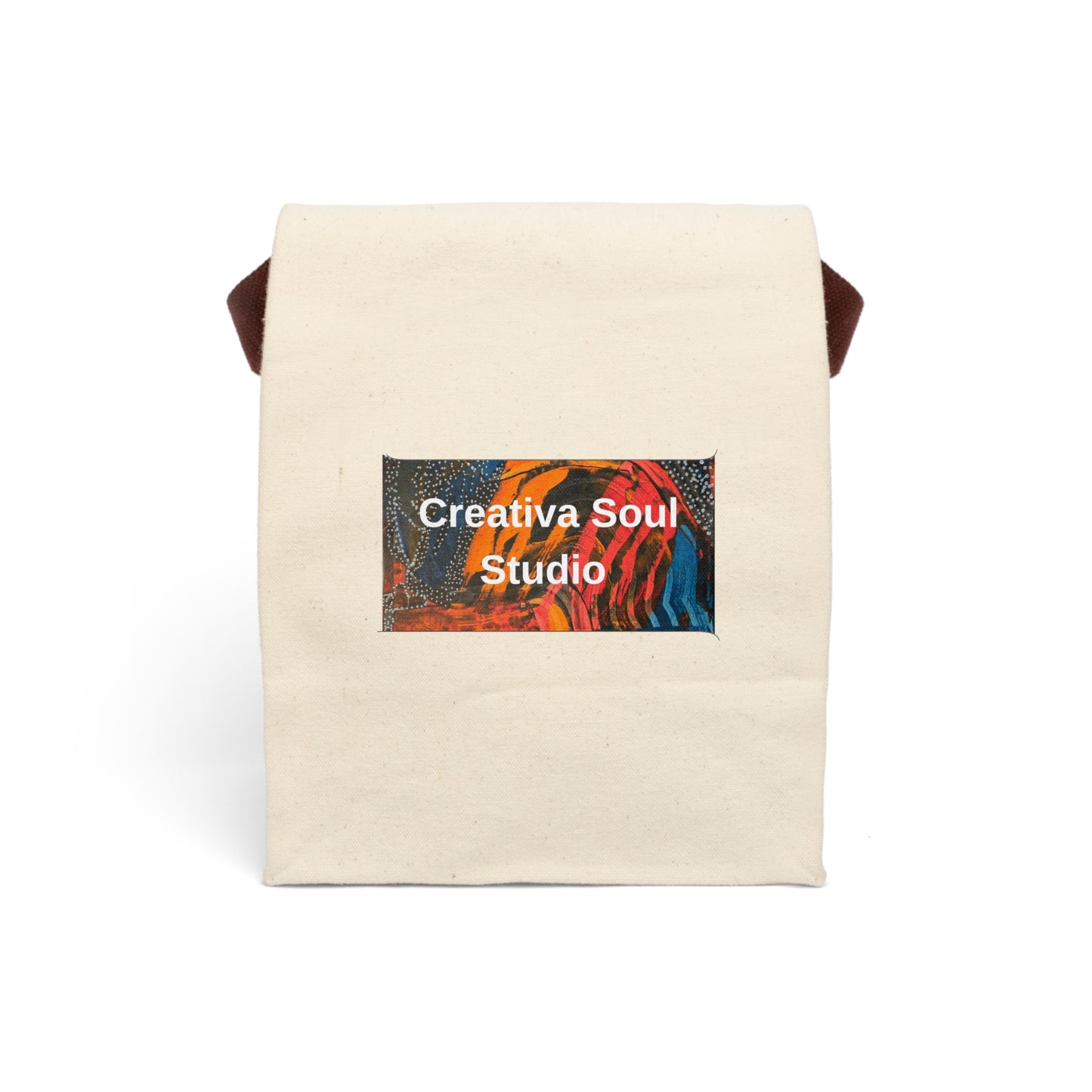 Stylish Canvas Lunch Bag - Eco-Friendly Tote, Customizable Gift