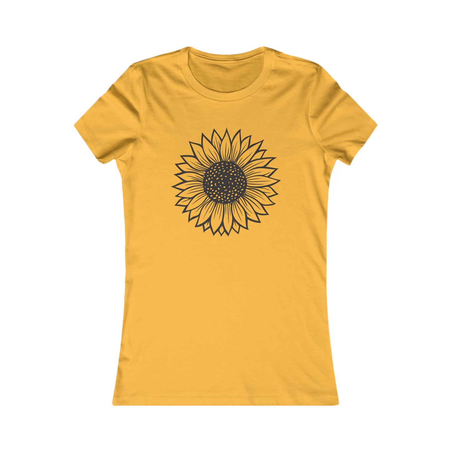 Sunflower Women's Tee - Floral Graphic Shirt, Nature Lover Gift, Casual Everyday Wear, Summer Fashion, Birthday Present