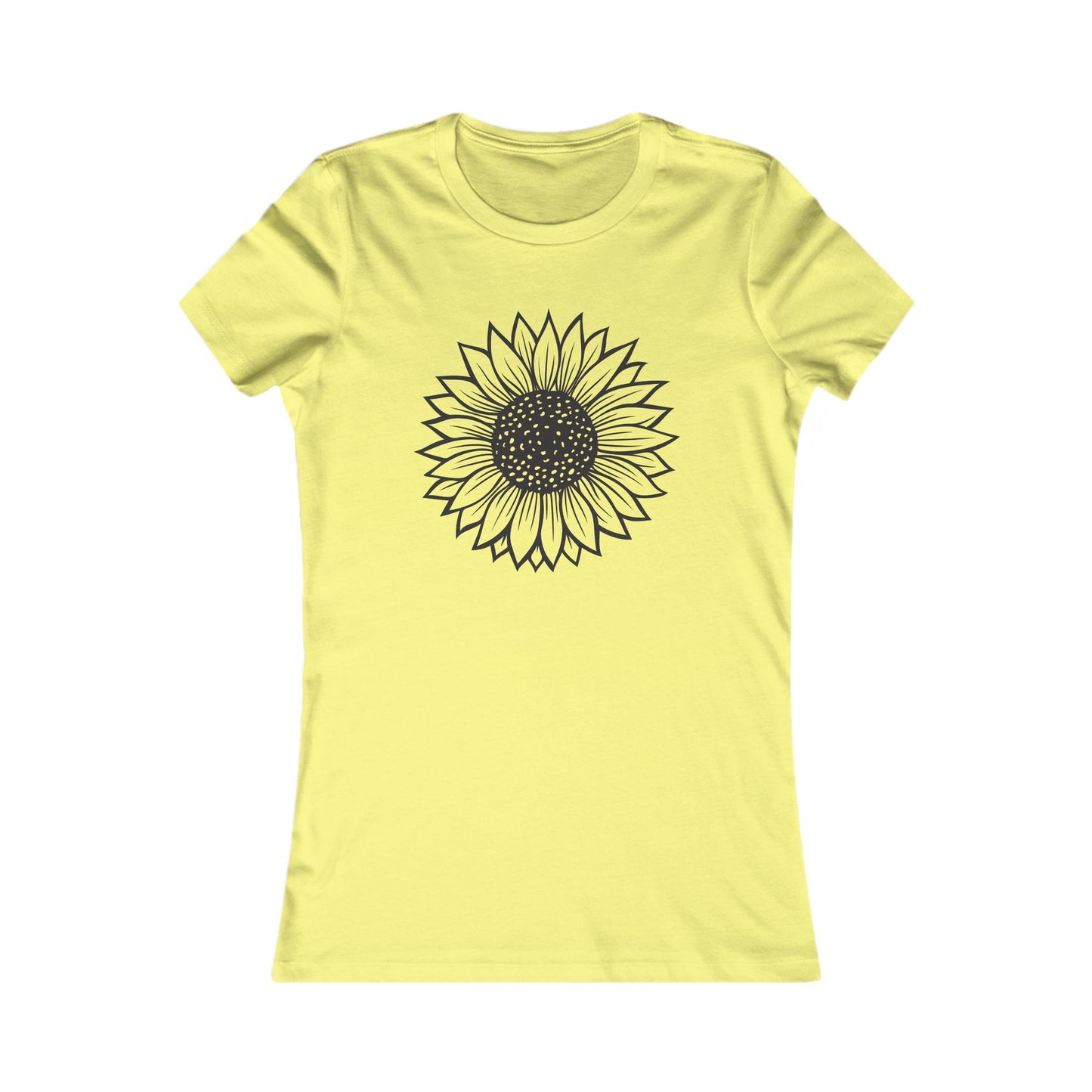 Sunflower Women's Tee - Floral Graphic Shirt, Nature Lover Gift, Casual Everyday Wear, Summer Fashion, Birthday Present