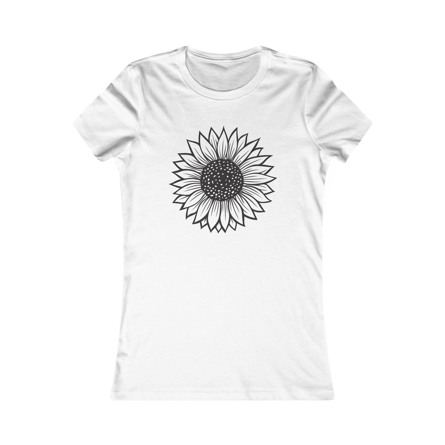 Sunflower Women's Tee - Floral Graphic Shirt, Nature Lover Gift, Casual Everyday Wear, Summer Fashion, Birthday Present