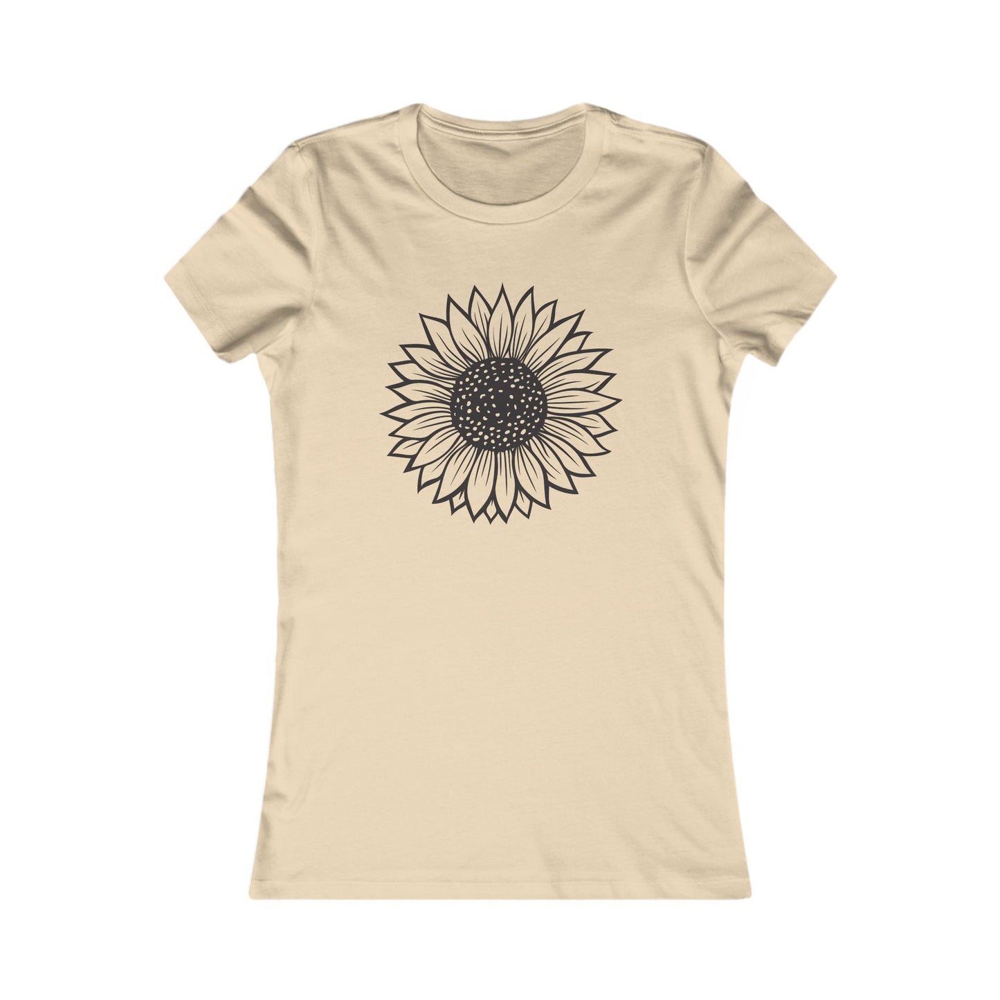 Sunflower Women's Tee - Floral Graphic Shirt, Nature Lover Gift, Casual Everyday Wear, Summer Fashion, Birthday Present