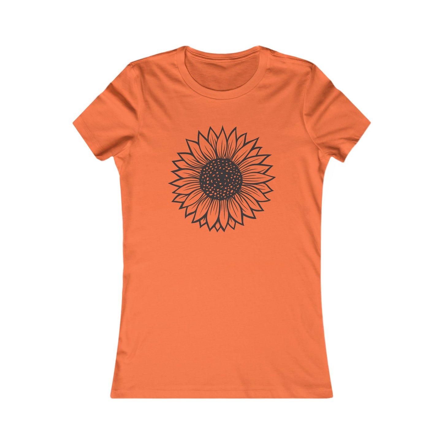 Sunflower Women's Tee - Floral Graphic Shirt, Nature Lover Gift, Casual Everyday Wear, Summer Fashion, Birthday Present