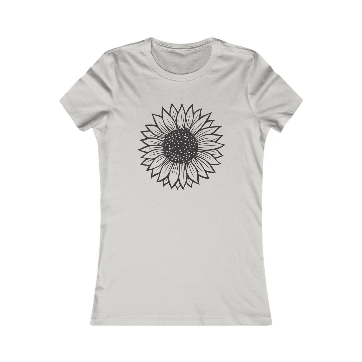 Sunflower Women's Tee - Floral Graphic Shirt, Nature Lover Gift, Casual Everyday Wear, Summer Fashion, Birthday Present