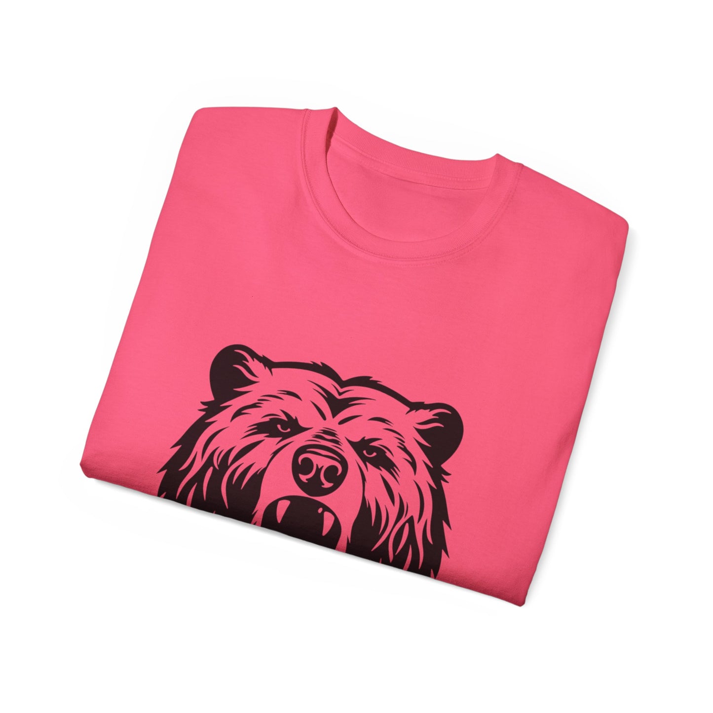 Roaring Bear Graphic Tee | Unisex Ultra Cotton | Nature Lover Shirt, Outdoor Adventure Top, Wildlife Gift, Casual Wear