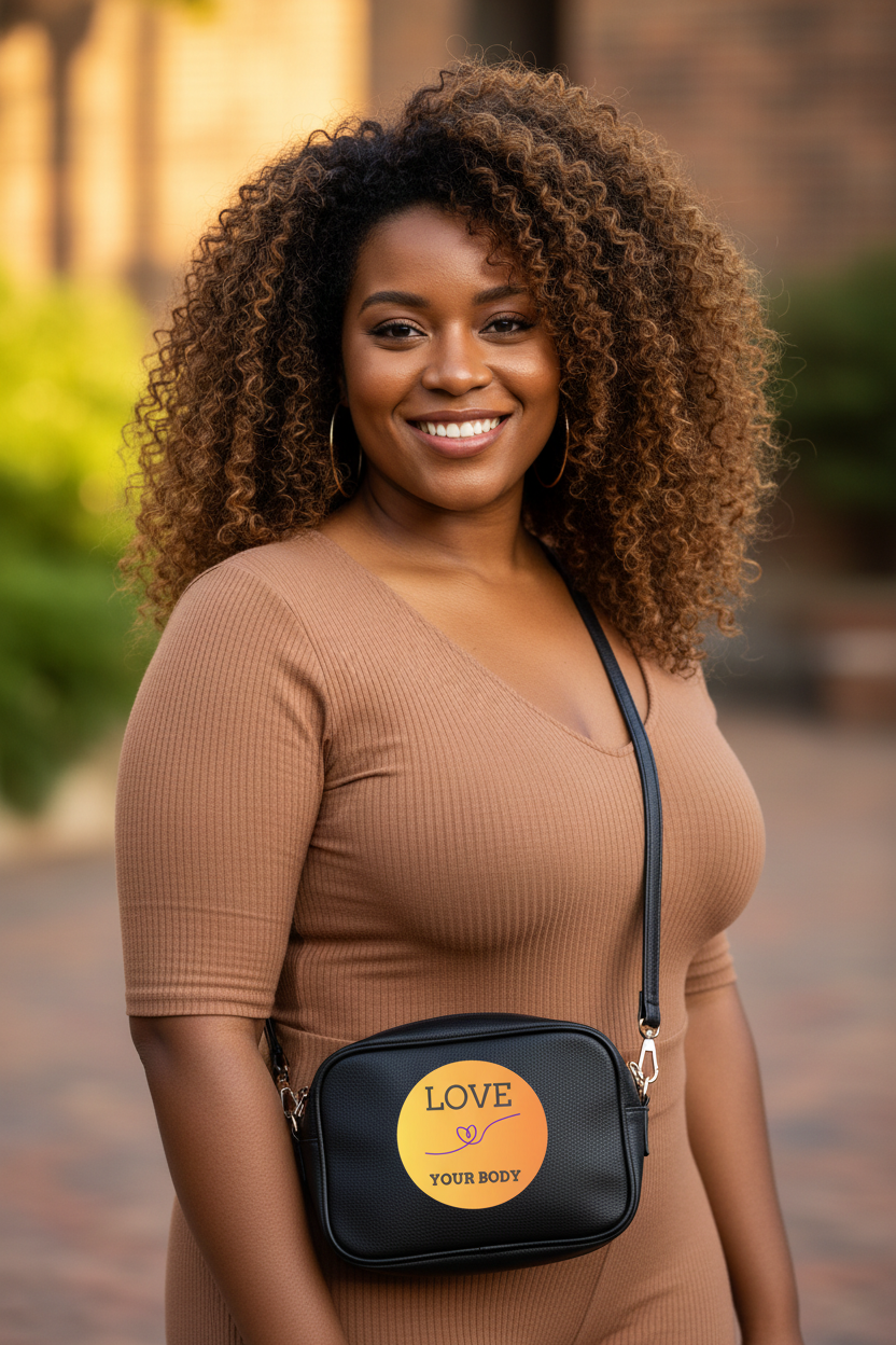 Empowering Love Your Body Vinyl Stickers, Self-Love Decor, Affirmation Stickers, Motivational Gifts, Body Positivity Merch