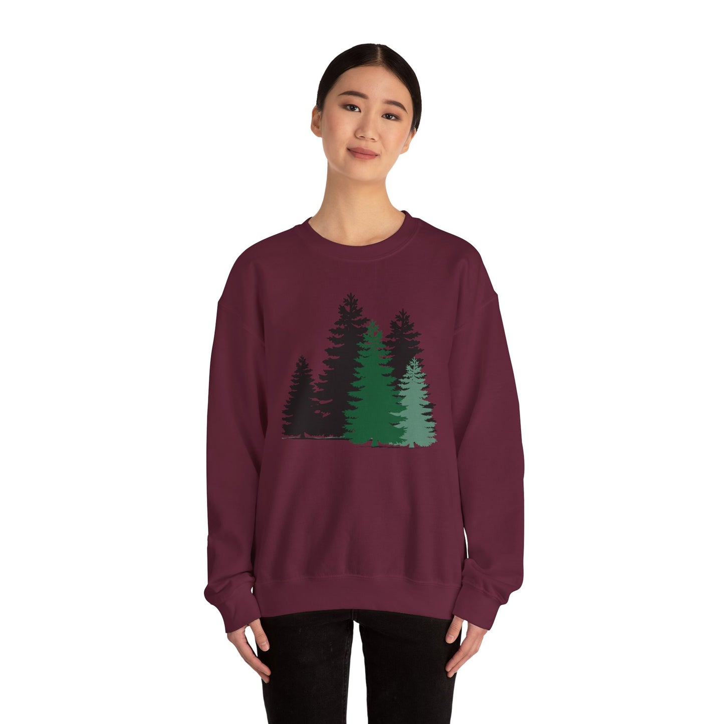 Pine Tree Crewneck Sweatshirt