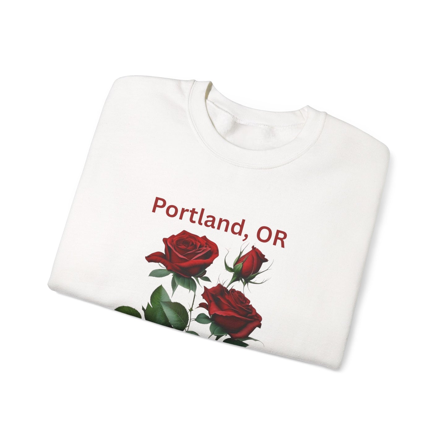 CUSTOM order: crewneck Sweatshirt - Portland, OR Rose City Design