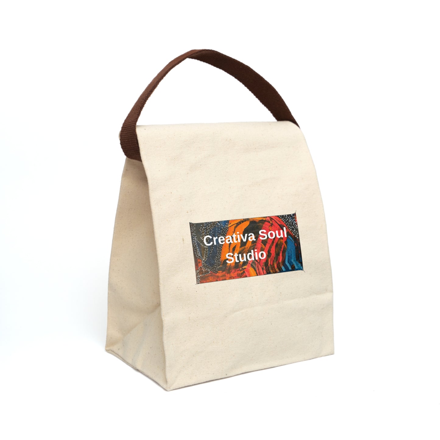 Stylish Canvas Lunch Bag - Eco-Friendly Tote, Customizable Gift