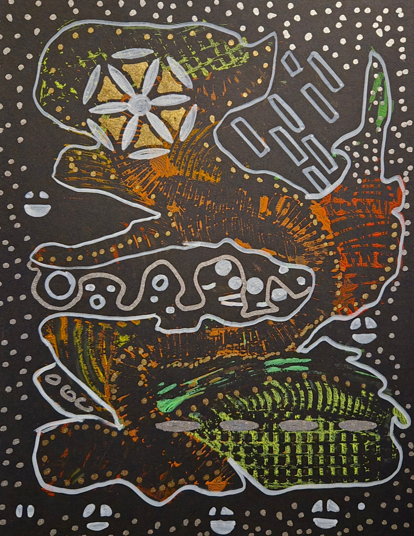 Shifting Depths Rising Spirit Original 9x12