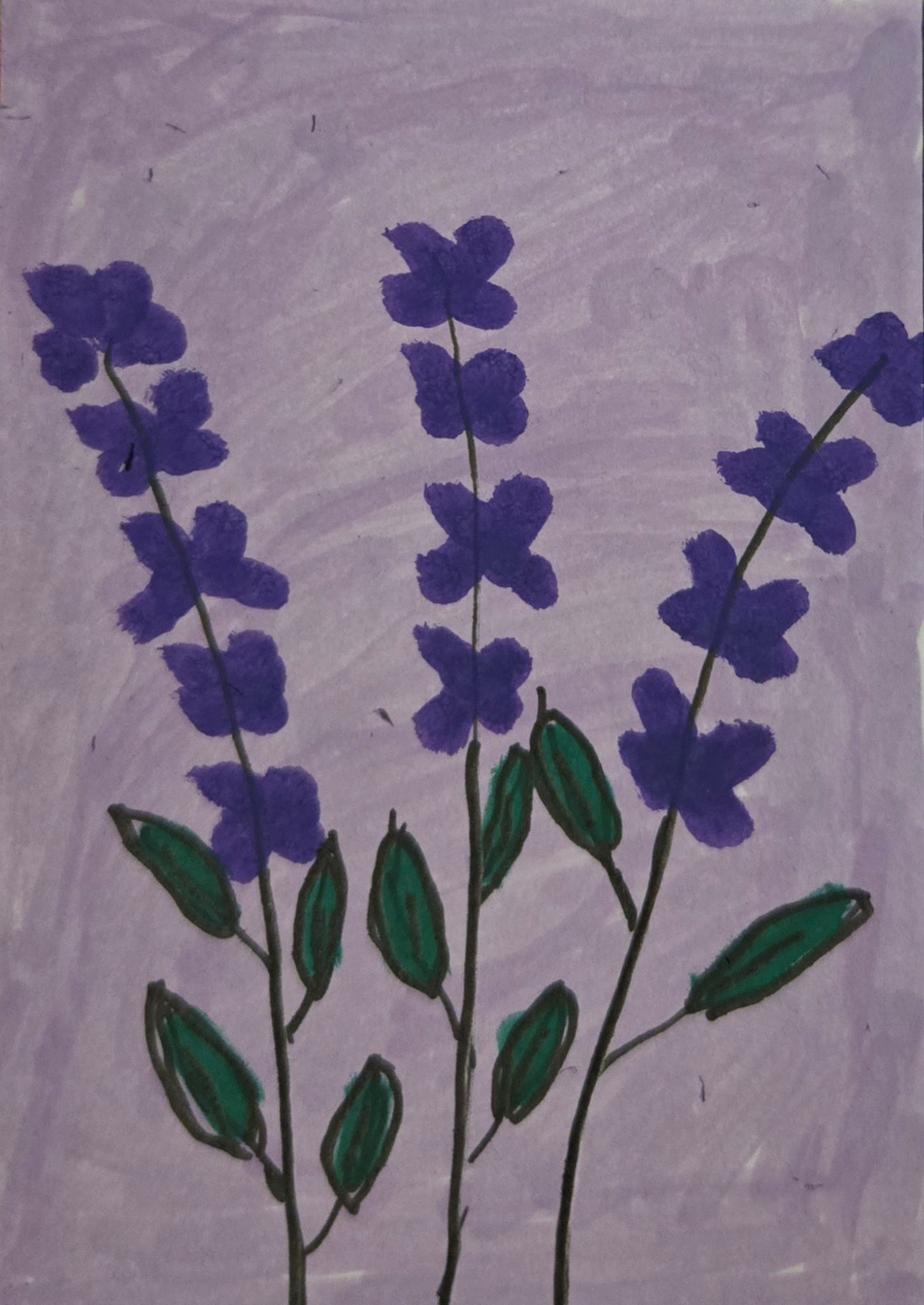 The Lavender Originals: Hand-Painted ACEO Collection