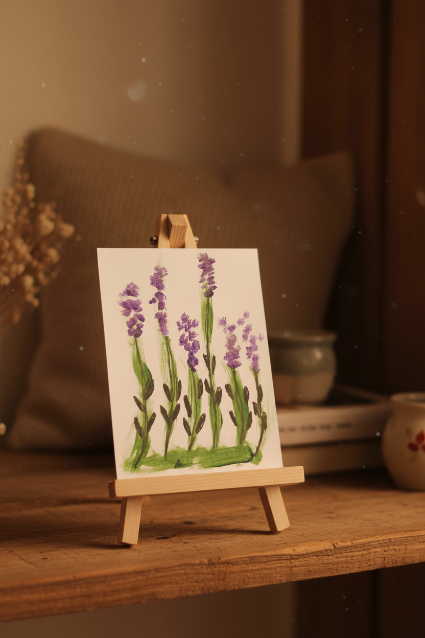 The Lavender Originals: Hand-Painted ACEO Collection
