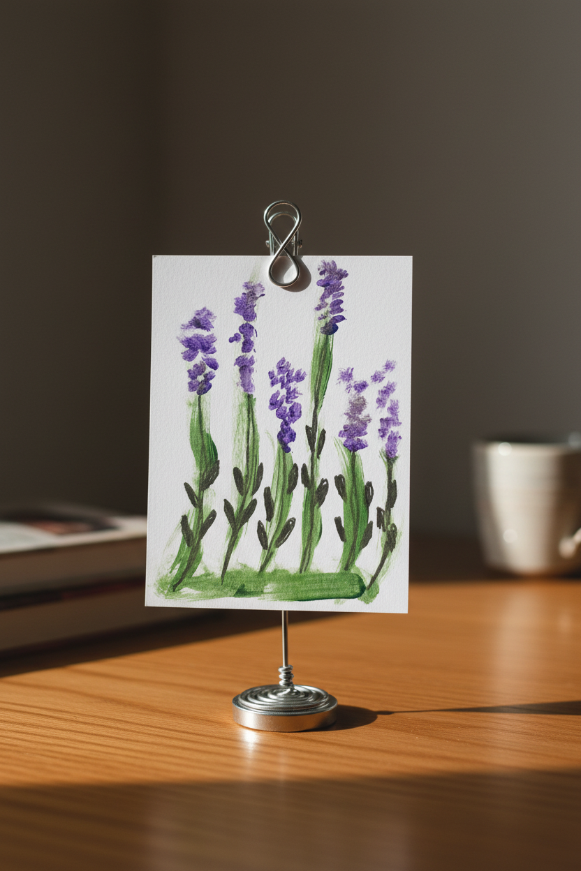 The Lavender Originals: Hand-Painted ACEO Collection