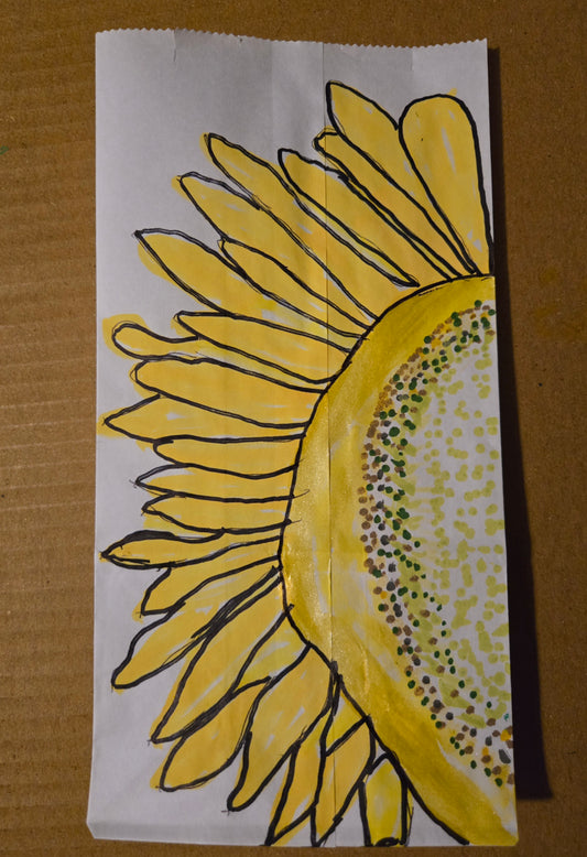 Hand painted custom gift bags