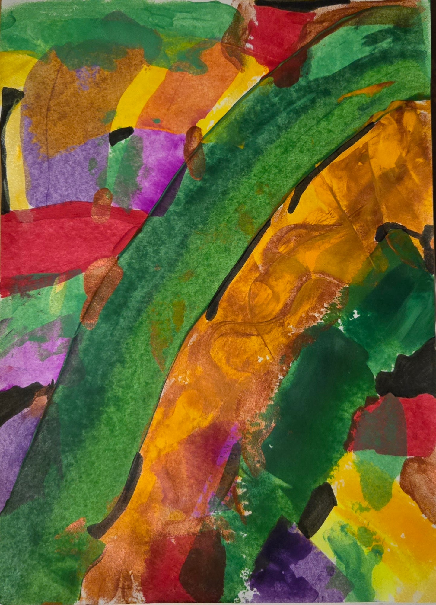 Jungle's Edge 9x12