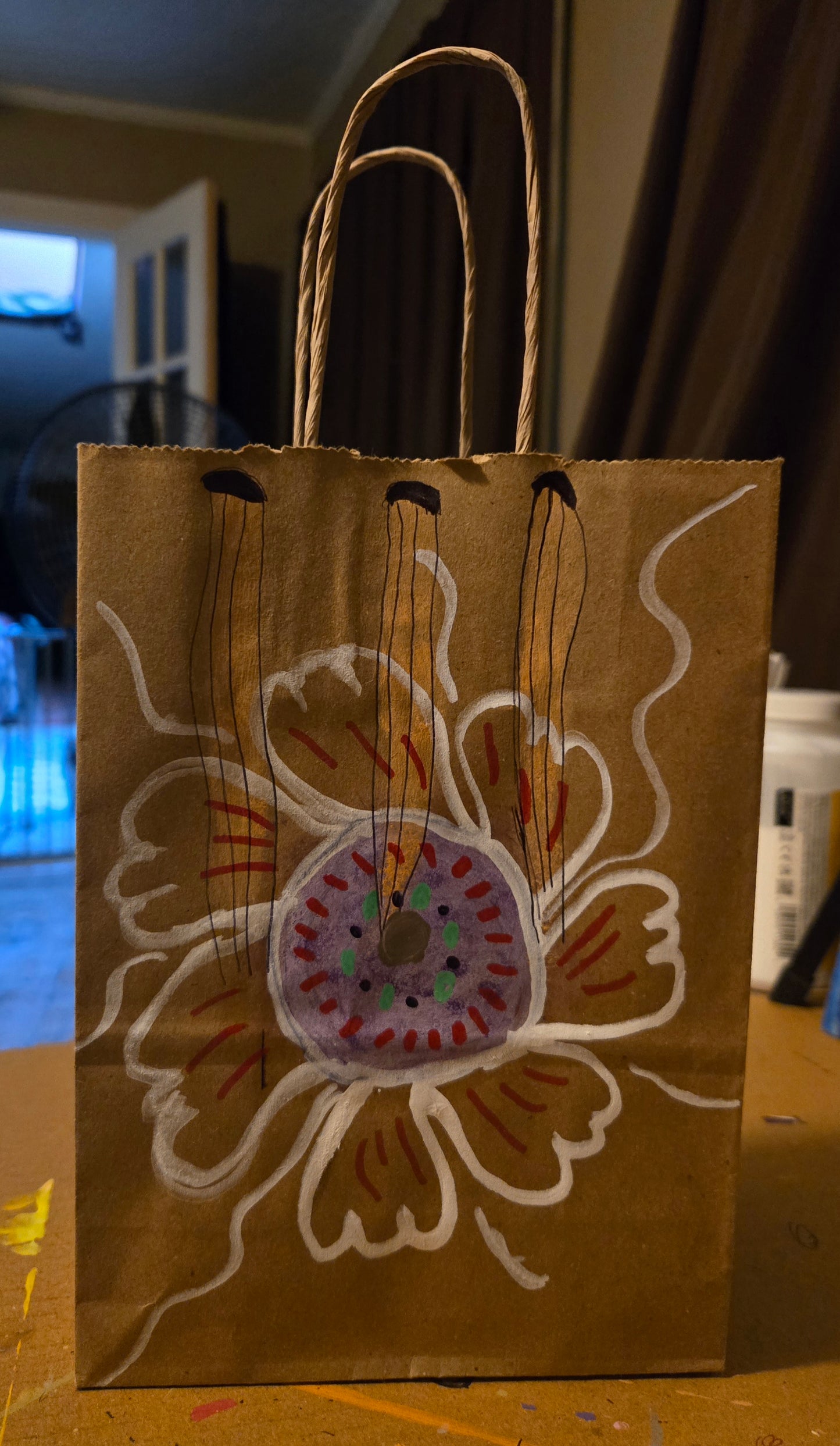 Hand painted custom gift bags
