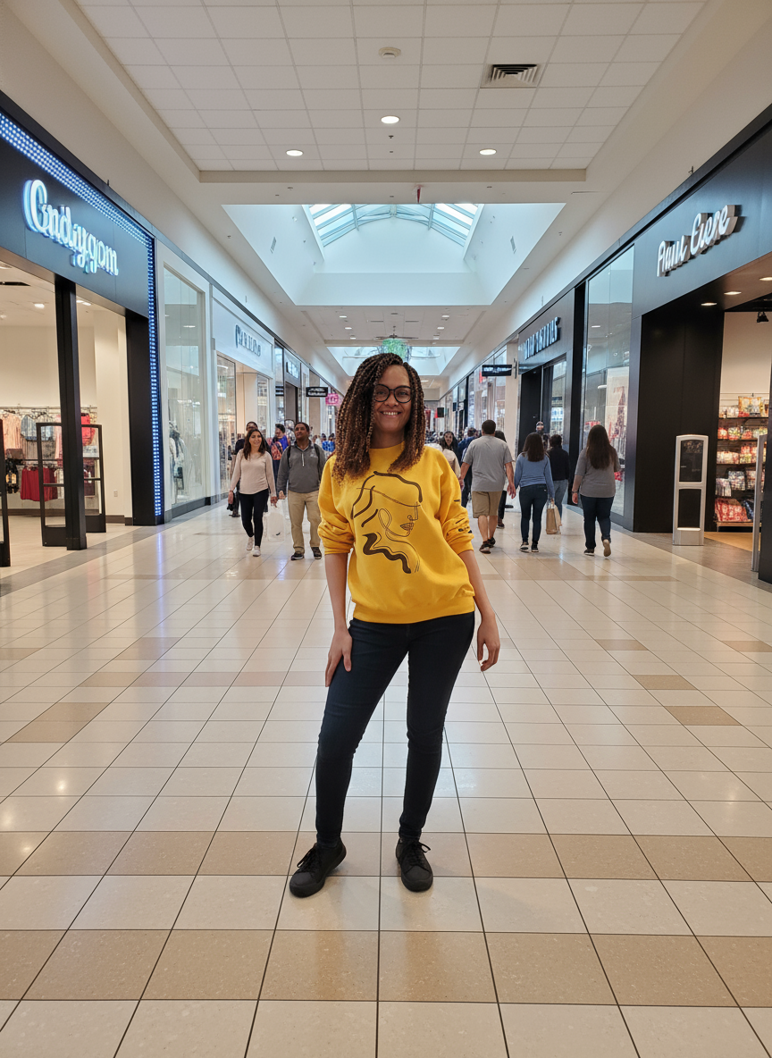 Abstract Line Art Sweatshirt - Minimal and Elegant Design