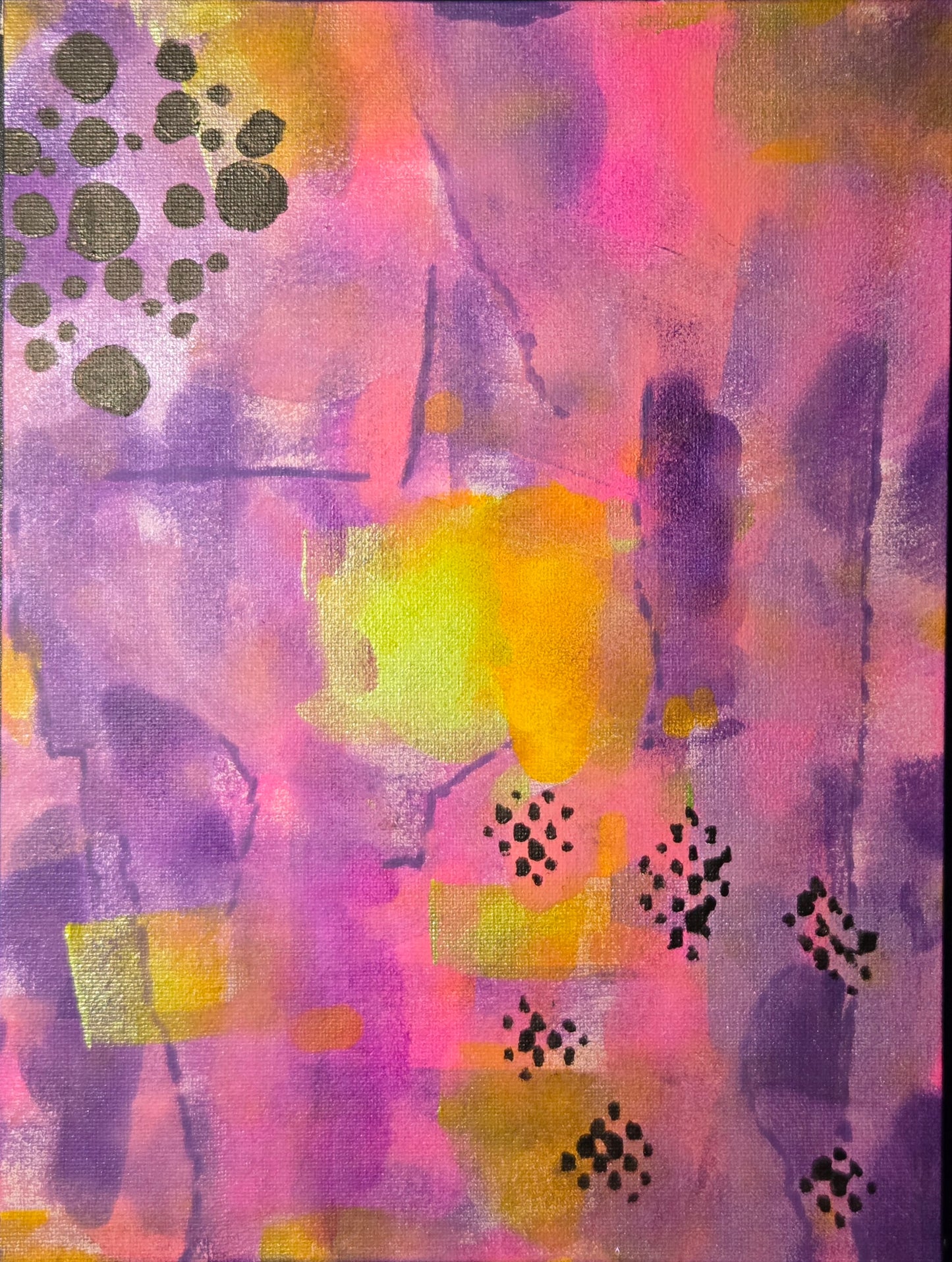 Vibrant Vortex 9x12