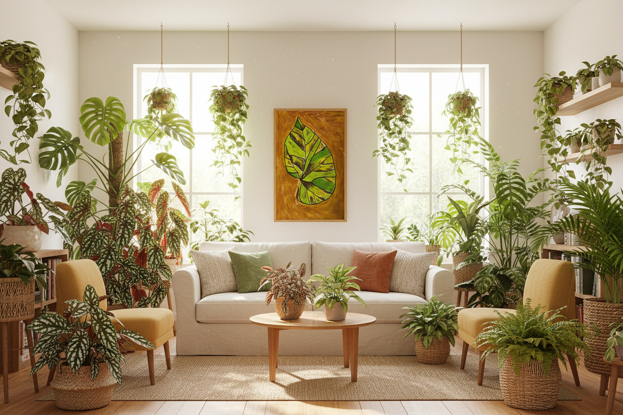 Abstract Begonia Leaf 5.5.5x8.5