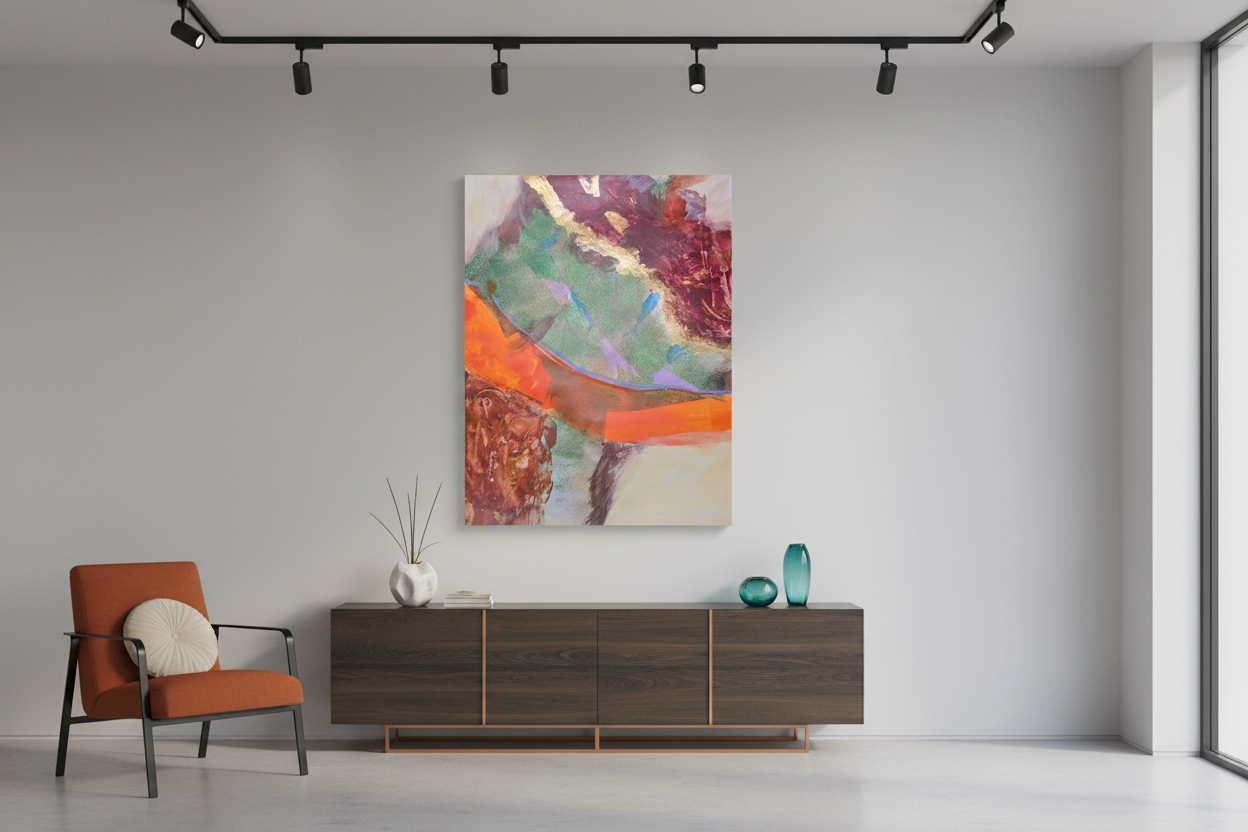 Between Amber and Moss 11x14