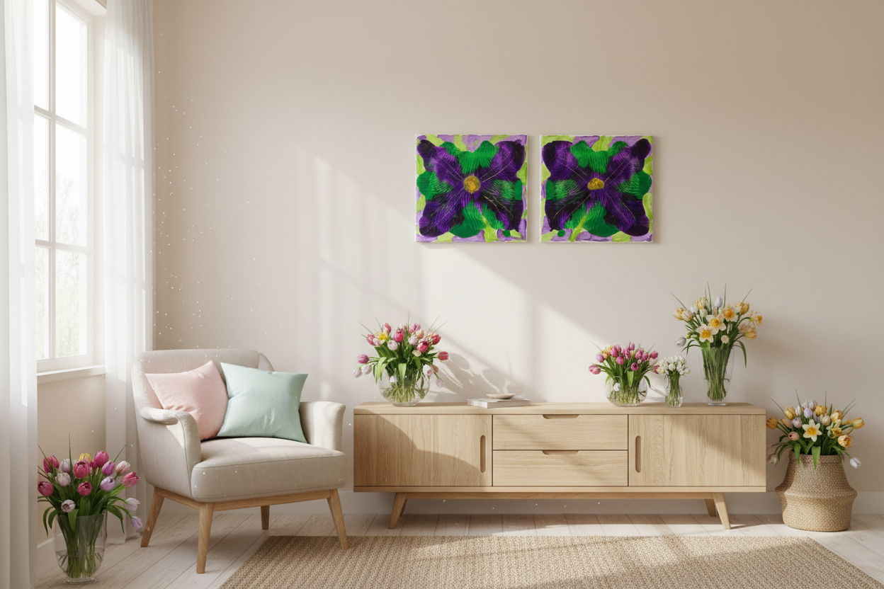 Twin Blooms: The Awakening 6x6