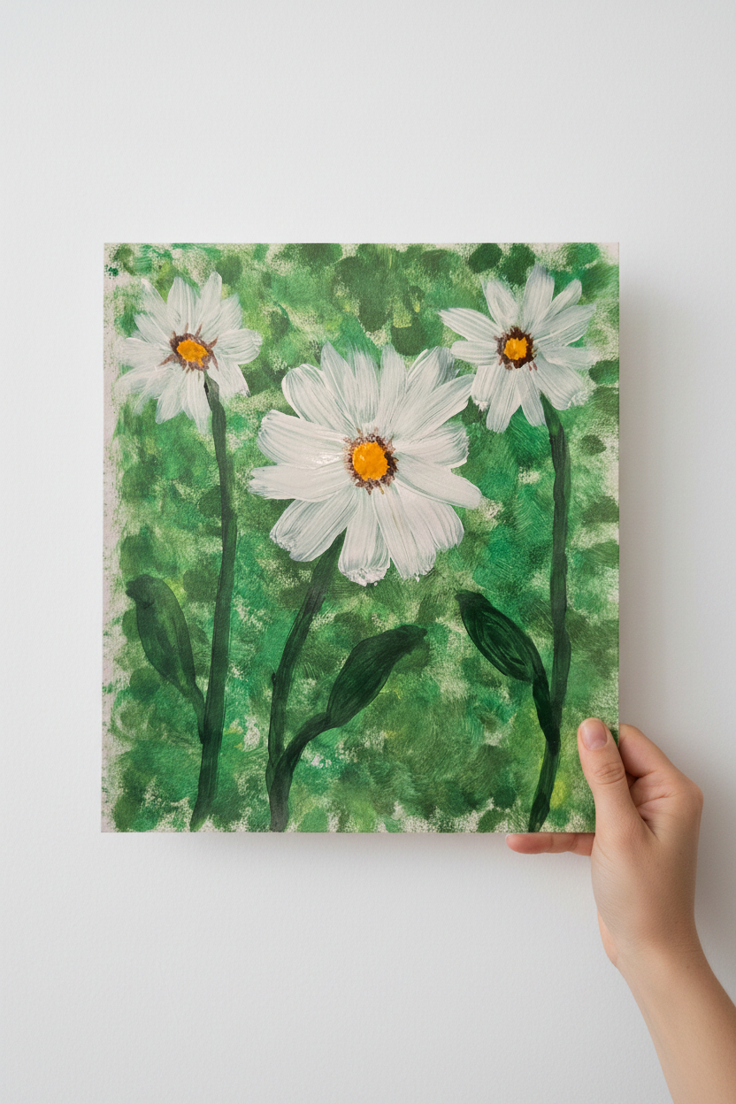 Field of Daisies 8.5x11