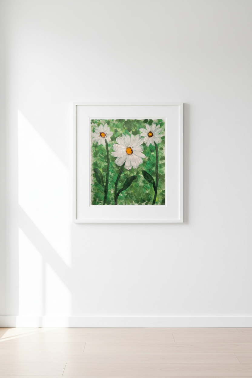 Field of Daisies 8.5x11