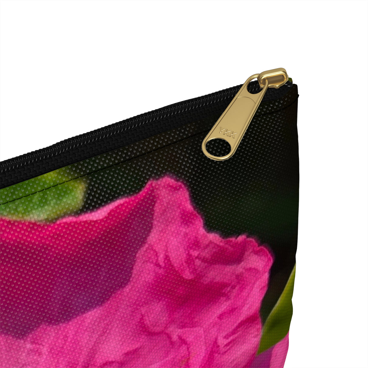 Pink Rockrose Floral Accessory Pouch