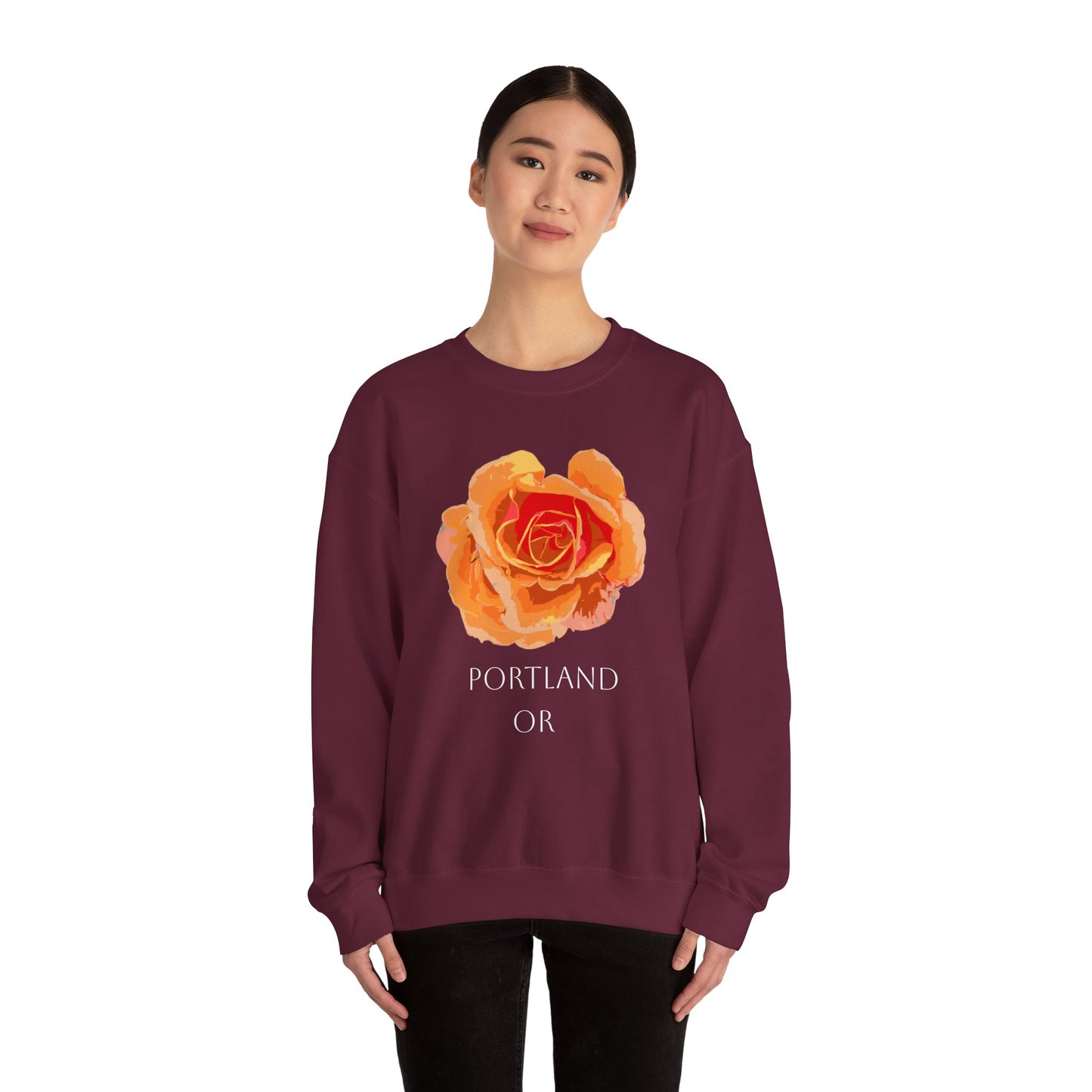CUSTOM Order: Portland Oregon Rose City Sweatshirt - Crewneck