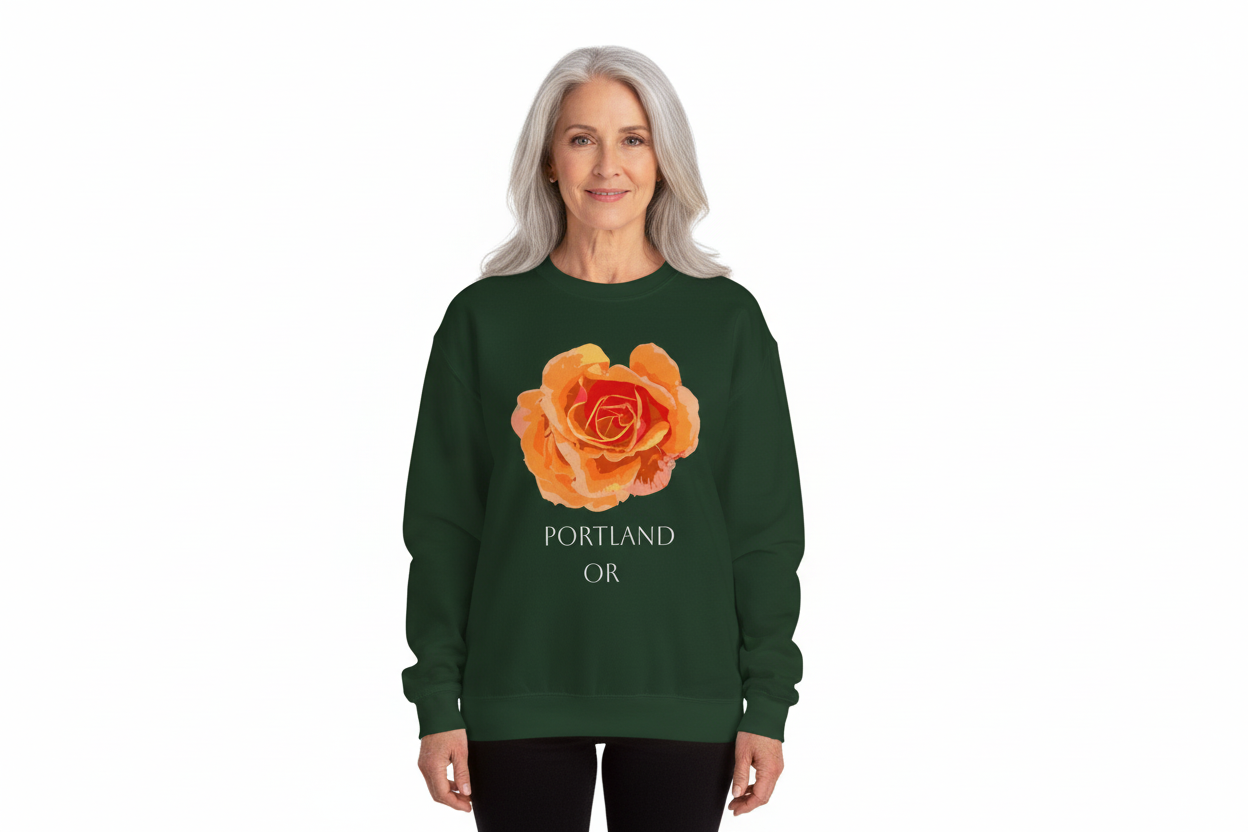CUSTOM Order: Portland Oregon Rose City Sweatshirt - Crewneck