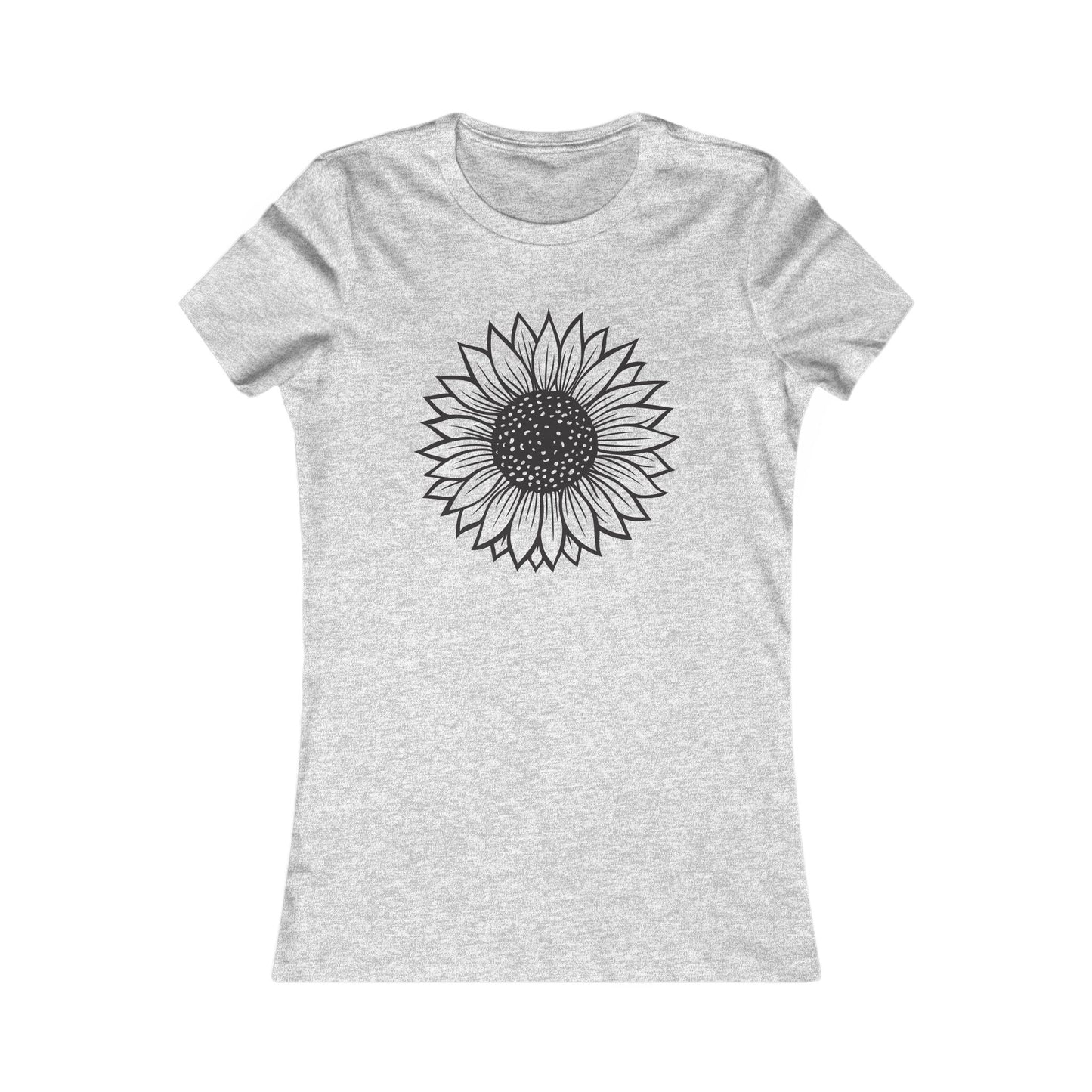 Sunflower Women's Tee - Floral Graphic Shirt, Nature Lover Gift, Casual Everyday Wear, Summer Fashion, Birthday Present