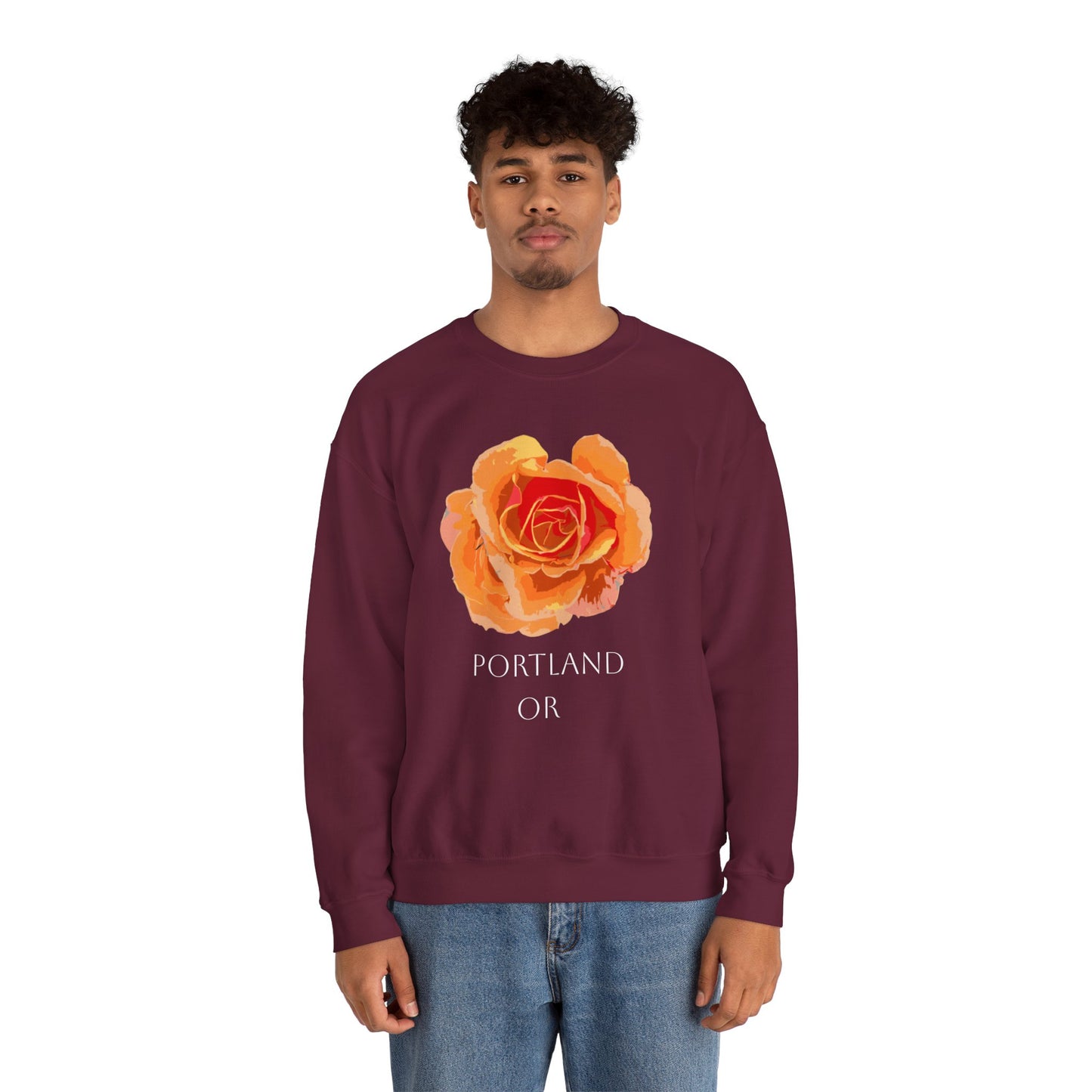 CUSTOM Order: Portland Oregon Rose City Sweatshirt - Crewneck