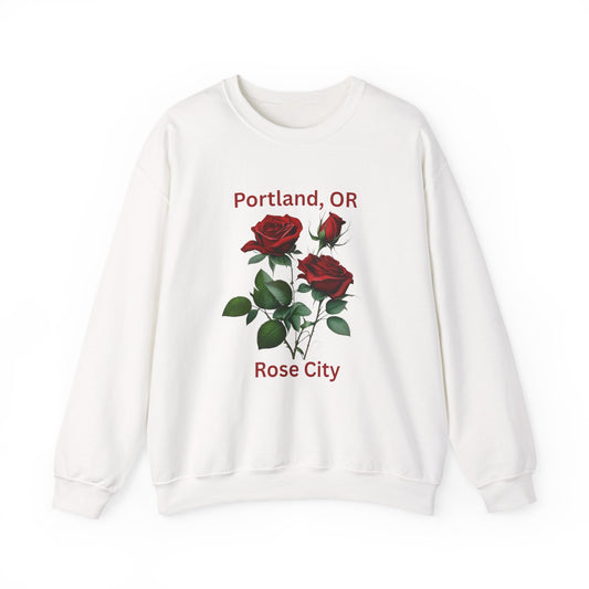 CUSTOM order: crewneck Sweatshirt - Portland, OR Rose City Design