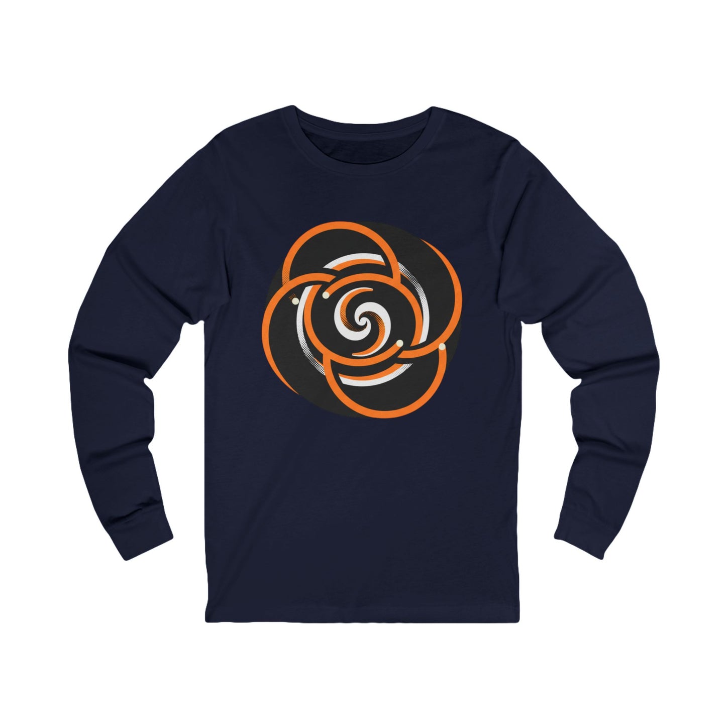 Customizable Long Sleeve Tee — Front & Back Branding