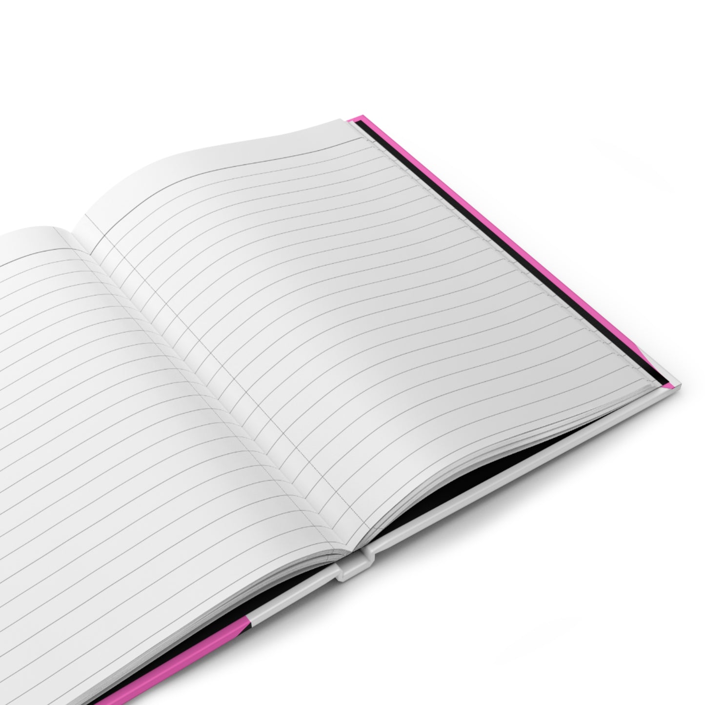 Matte Journal Geometric Abstract Circle Design