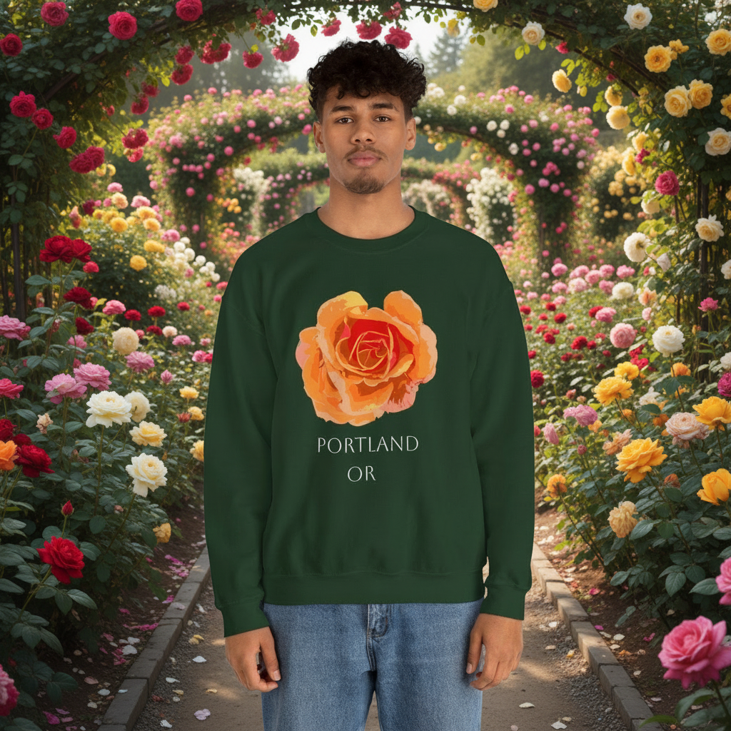 CUSTOM Order: Portland Oregon Rose City Sweatshirt - Crewneck