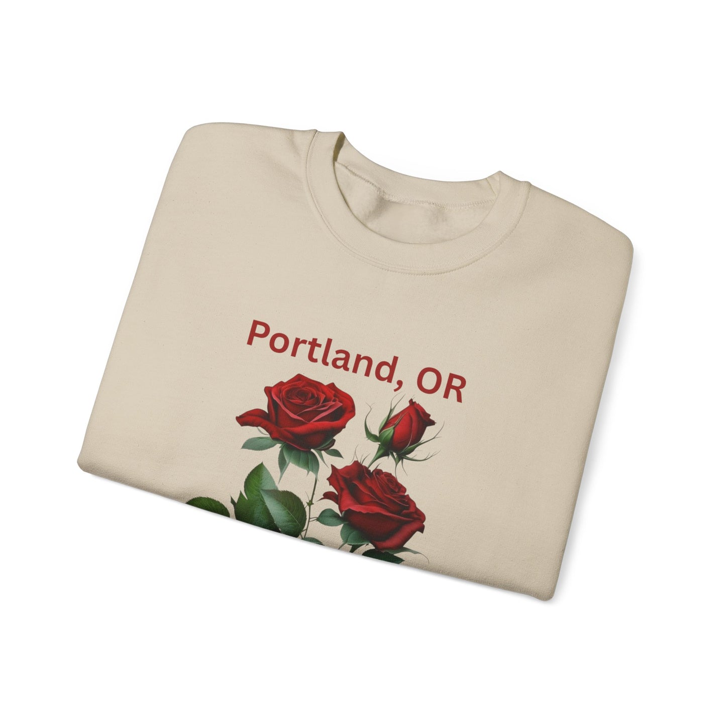 CUSTOM order: crewneck Sweatshirt - Portland, OR Rose City Design