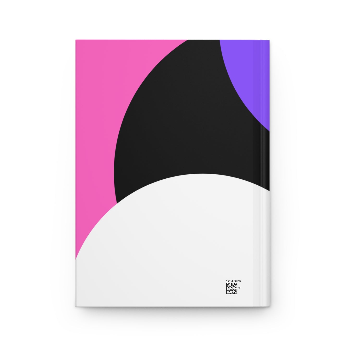 Matte Journal Geometric Abstract Circle Design