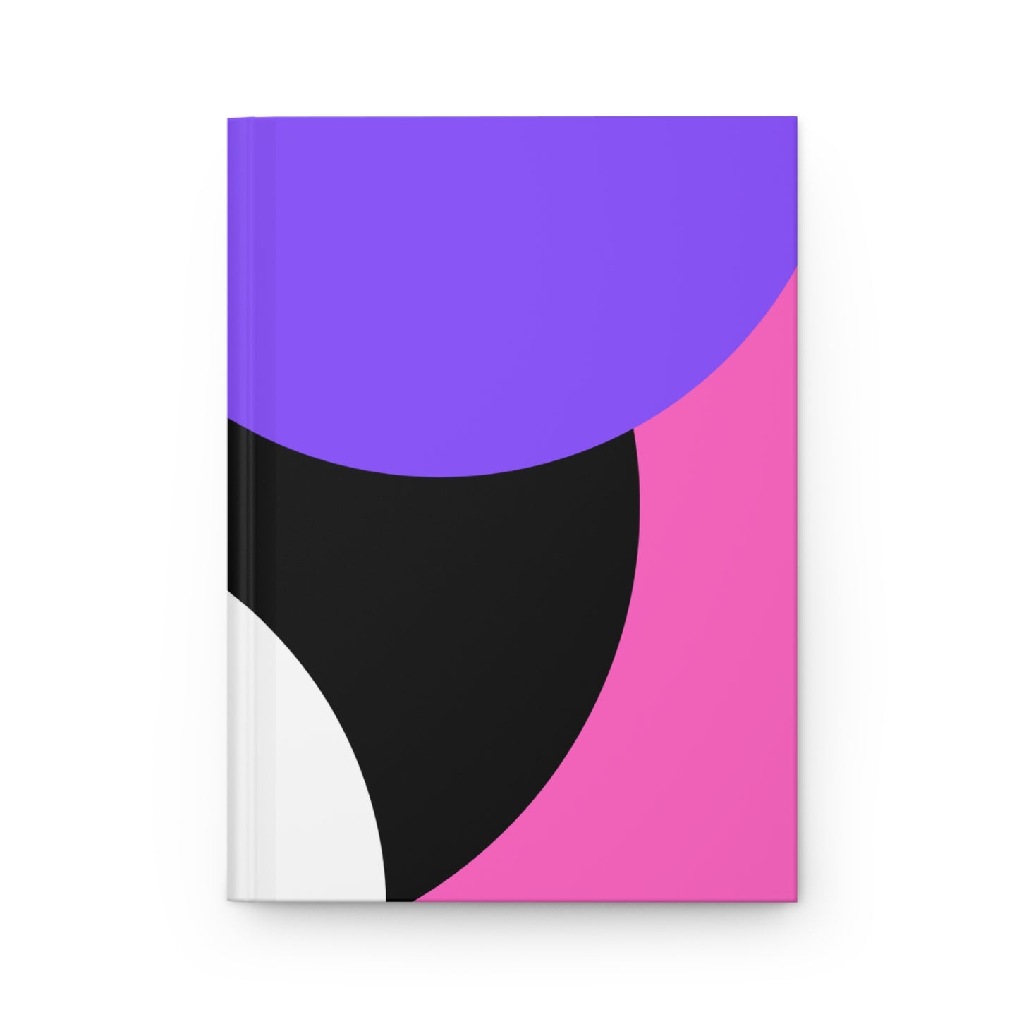 Matte Journal Geometric Abstract Circle Design