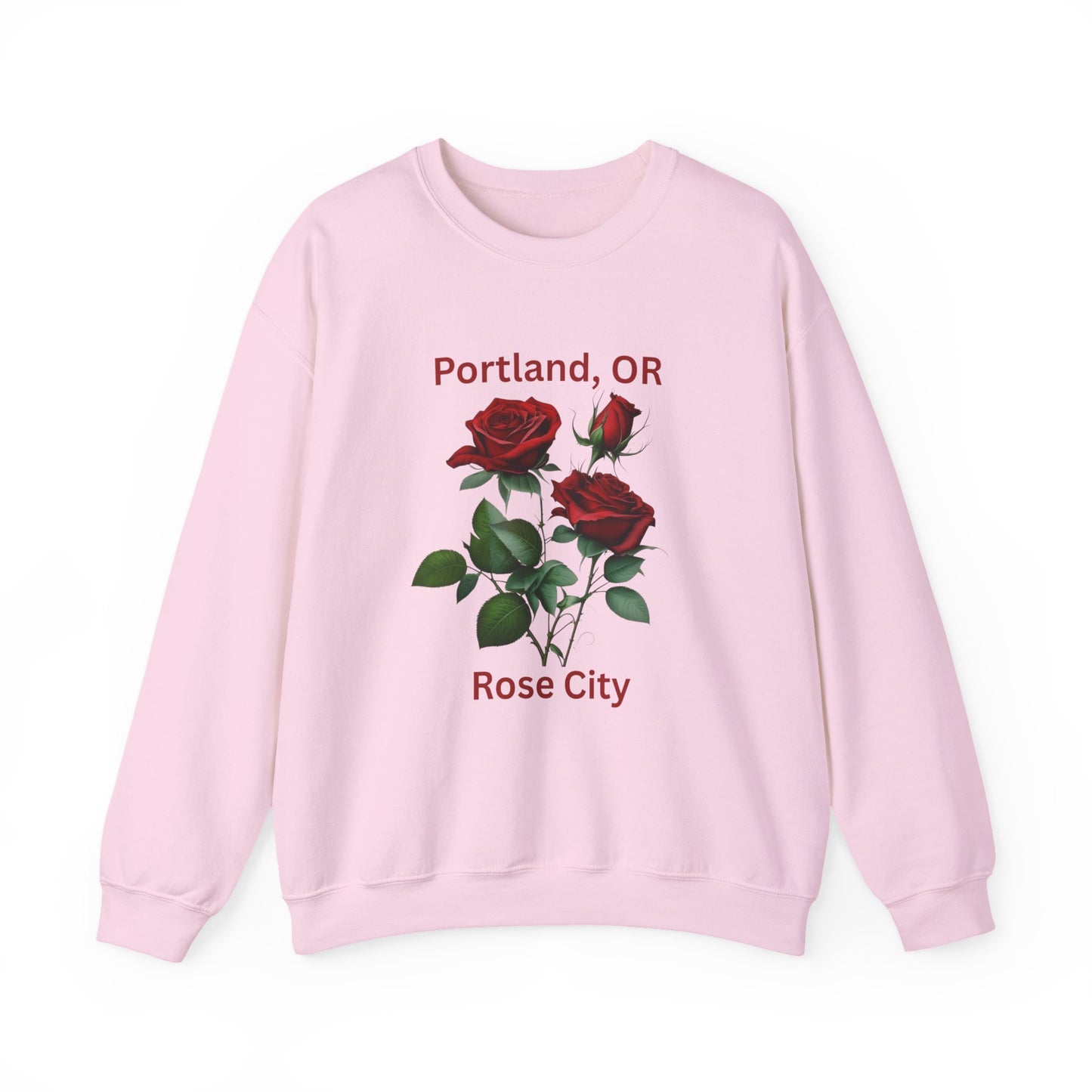 CUSTOM order: crewneck Sweatshirt - Portland, OR Rose City Design