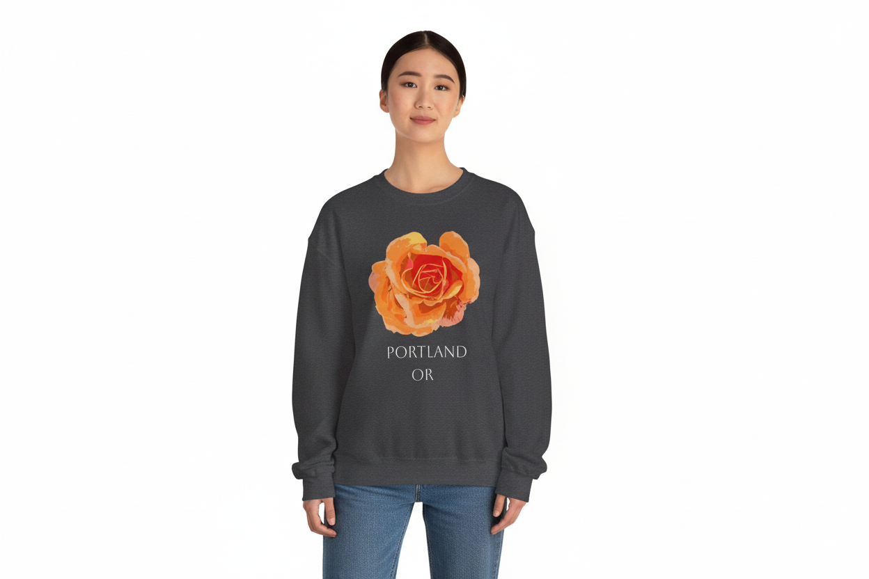 CUSTOM Order: Portland Oregon Rose City Sweatshirt - Crewneck