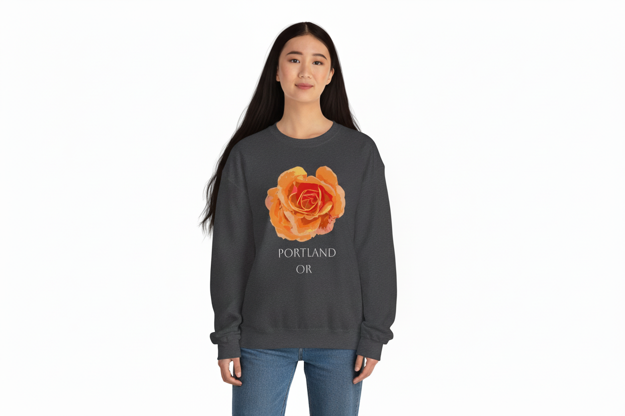 CUSTOM Order: Portland Oregon Rose City Sweatshirt - Crewneck