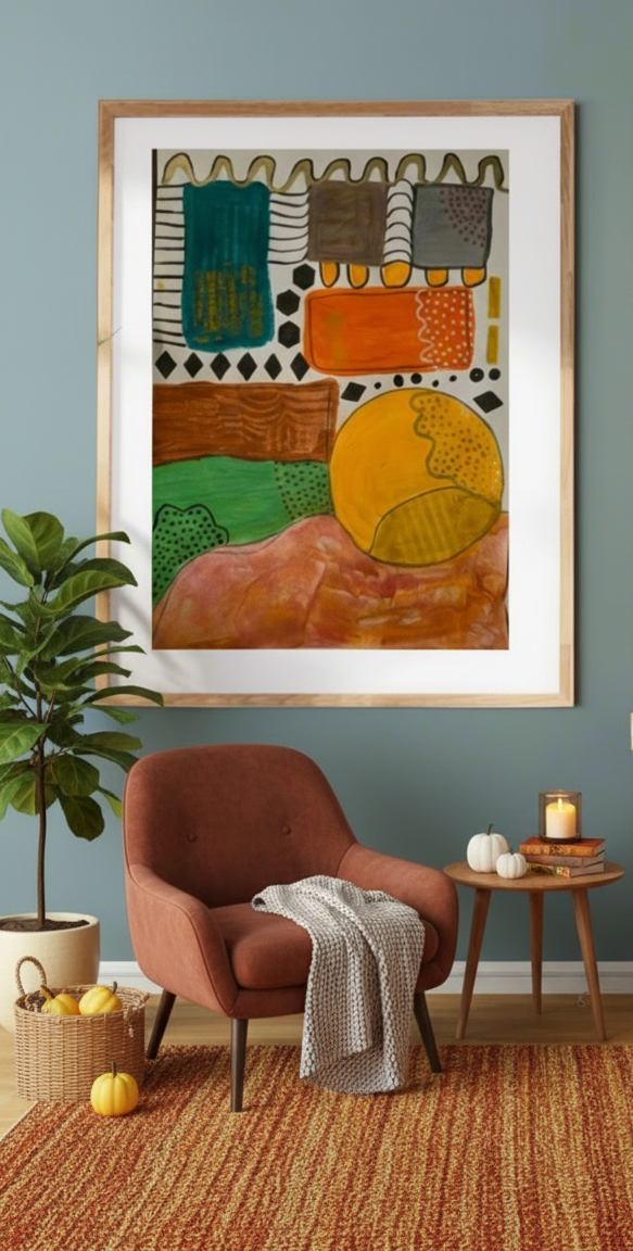 Golden Harvest 9x12