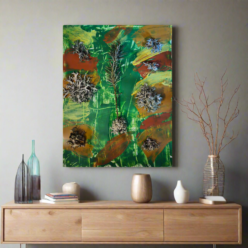 Lichen Forest 11x14